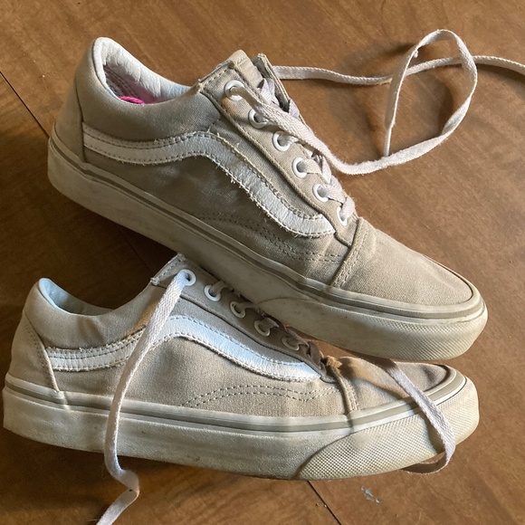 Vans gray sneakers, size 7.5 - Picture 2 of 7